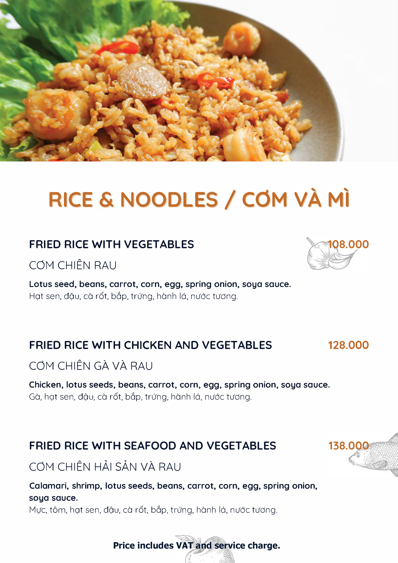 Ảnh Menu A la carte Page 17