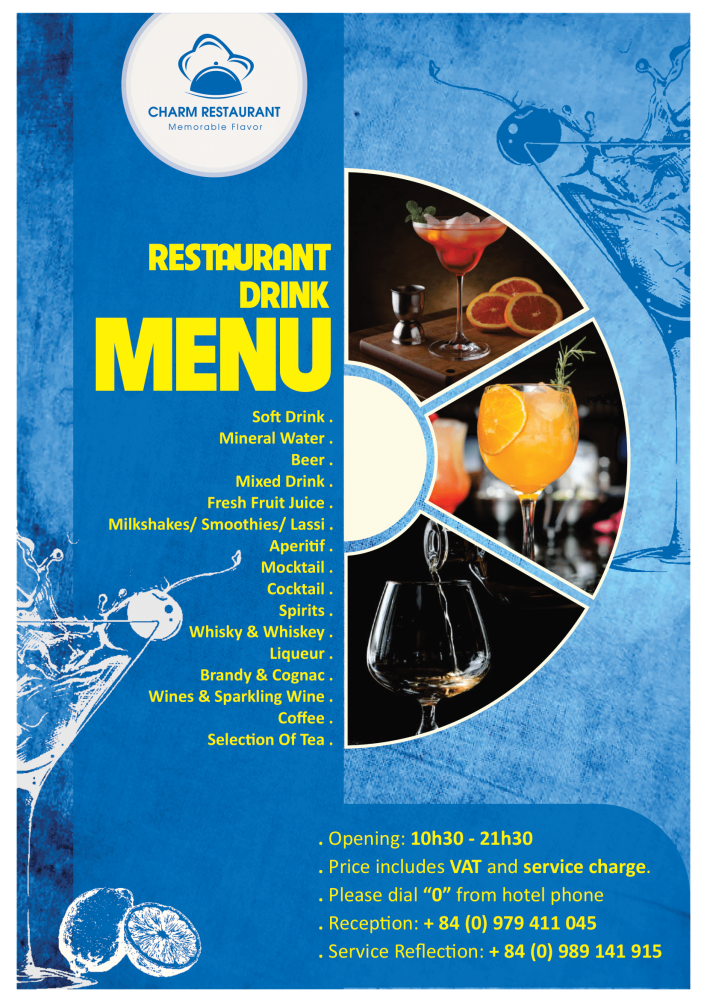 Drink Menu